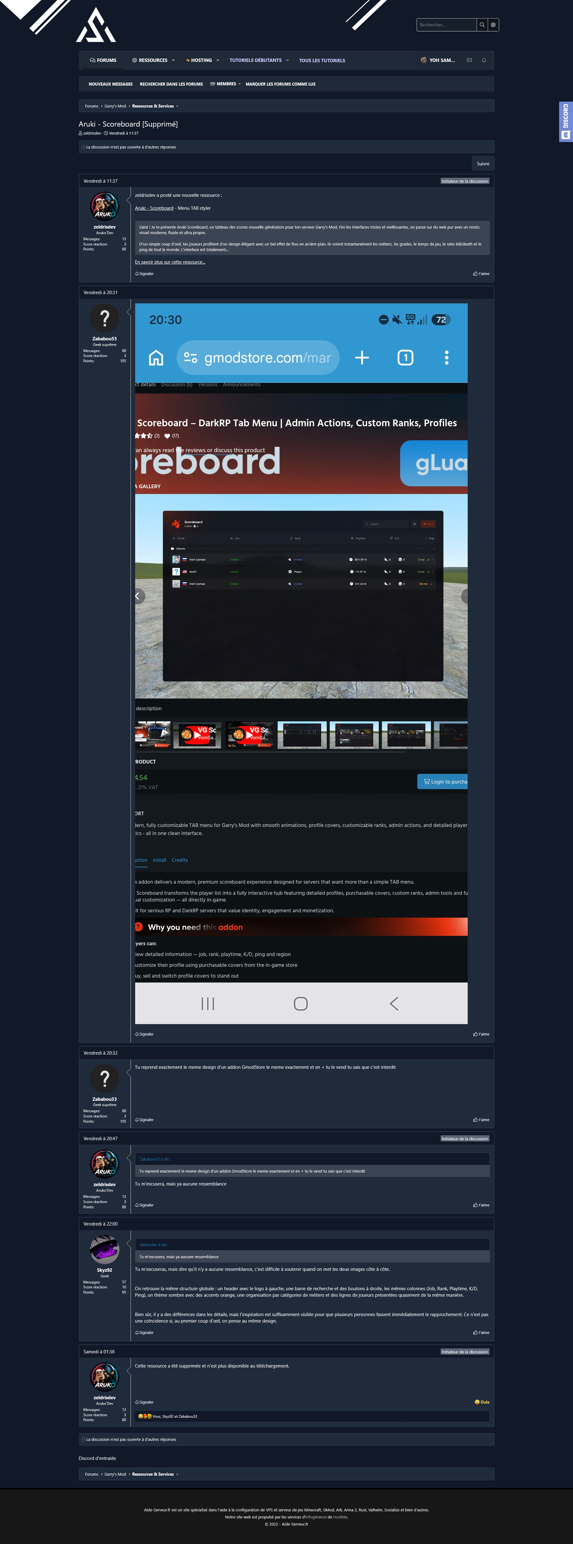 Screenshot 2026-07-09 at 14-31-45 Aruki - Scoreboard Supprimé - Entraide serveur de jeu - Aide...png