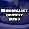 Minimalistic Context menu