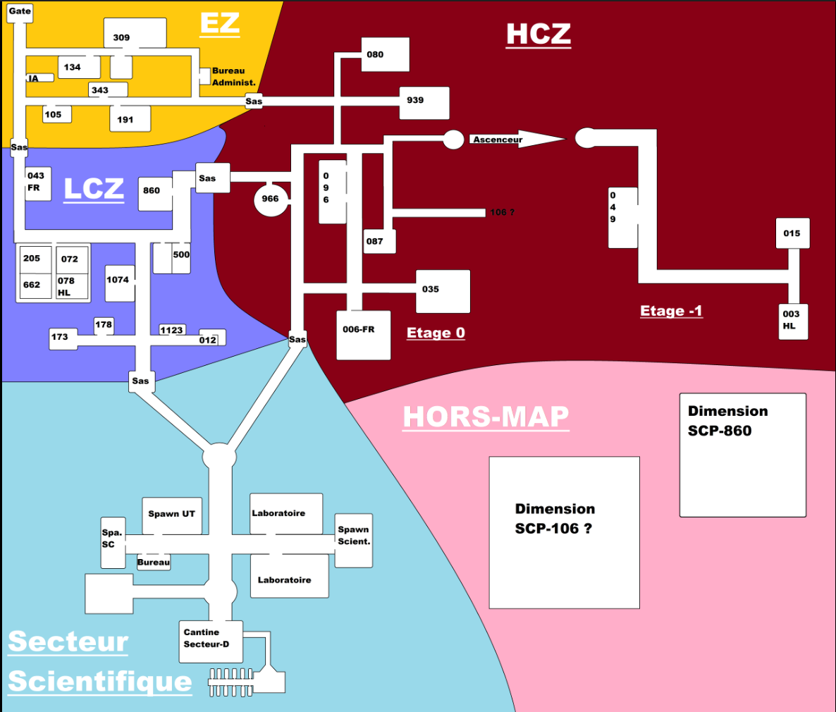 Карта scp фонда secret laboratory